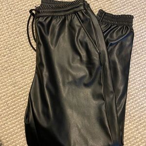 A new day faux leather jogger - size xs